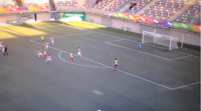 Video bóng đá: Tình huống solo ghi bàn sánh với Maradona của cầu thủ U16